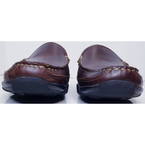 ALLEN EDMONDS PORT WASHINGTON Boulder Loafers Brown Leather Men's Size 9.5 3E - Picture 7 of 16